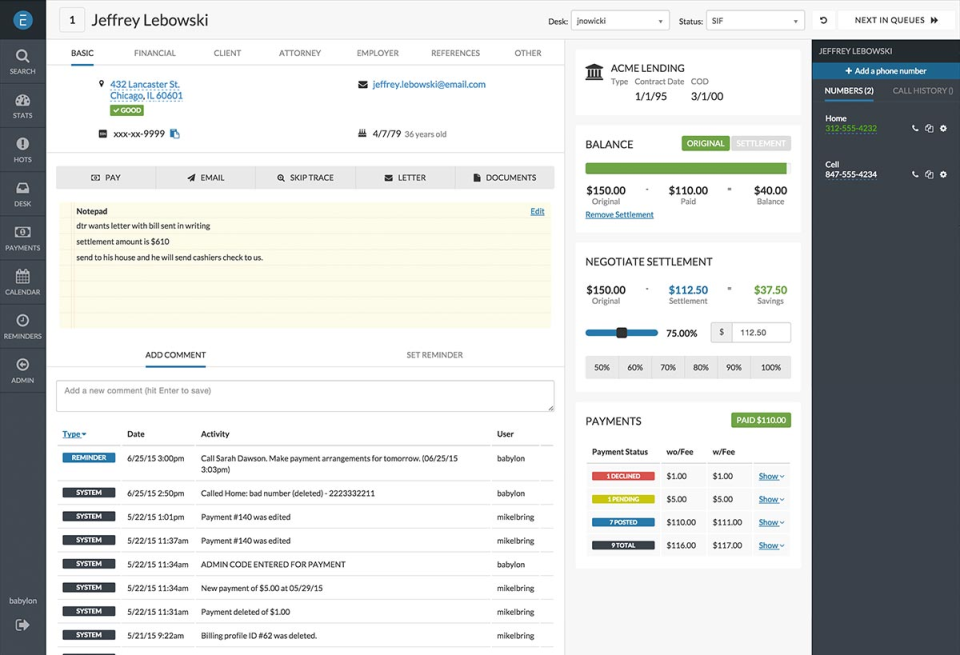 screenshot of Evolution Collect